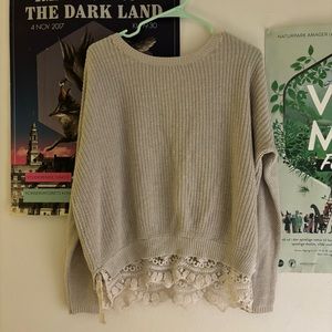 Urban Outfitters pins and needles sweater